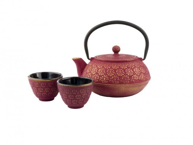 EAN 8711871352809 - Bredemeijer Shanghai Un sola tetera 600 ml Oro, Rosa imagen 1