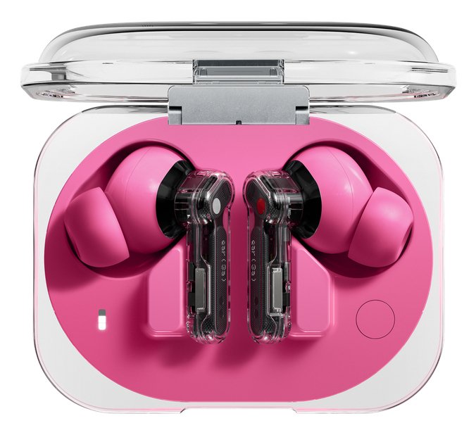 Auriculares Nothing Ear (3a) Inalámbricos Bluetooth Con Cancelación Adaptativa De Ruido Rosa