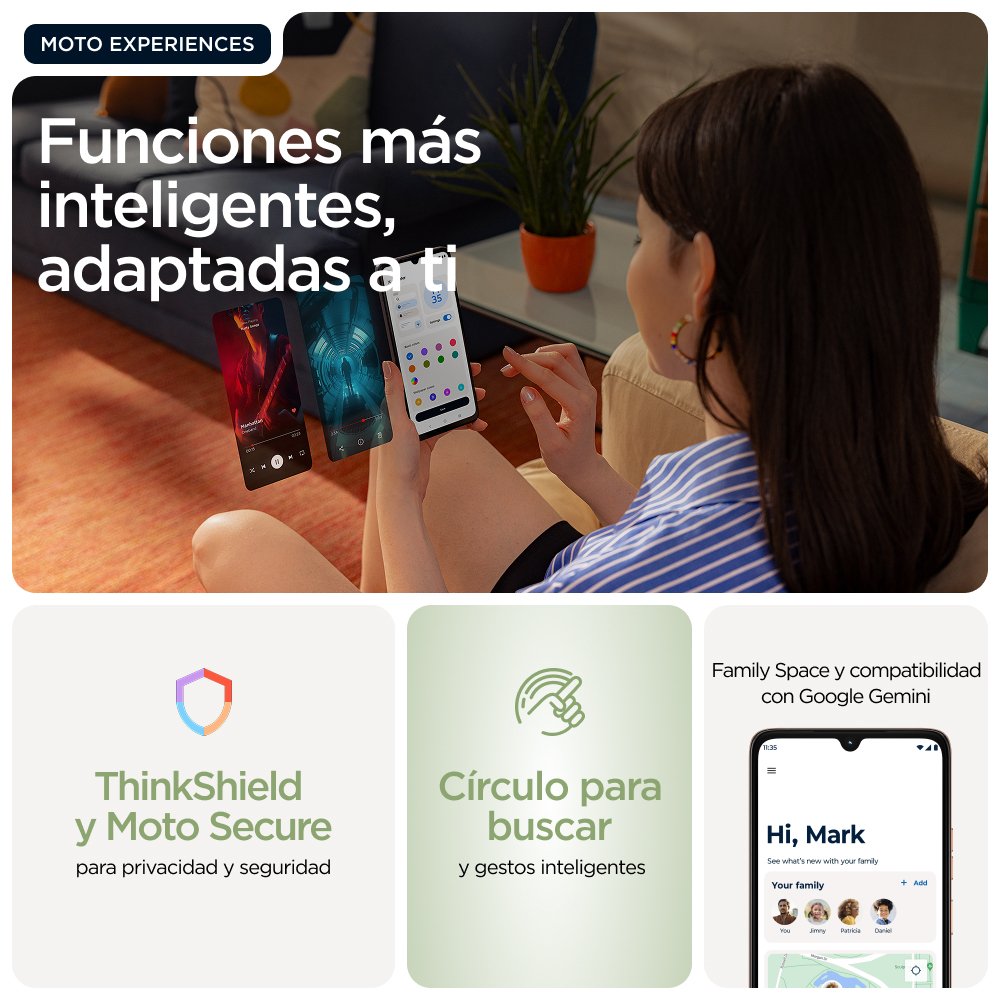 EAN 840493601700 - Motorola moto g06 17,5 cm (6.88") SIM doble Android 15 4G USB Tipo C 4 GB 256 GB 5200 mAh Verde imagen 18