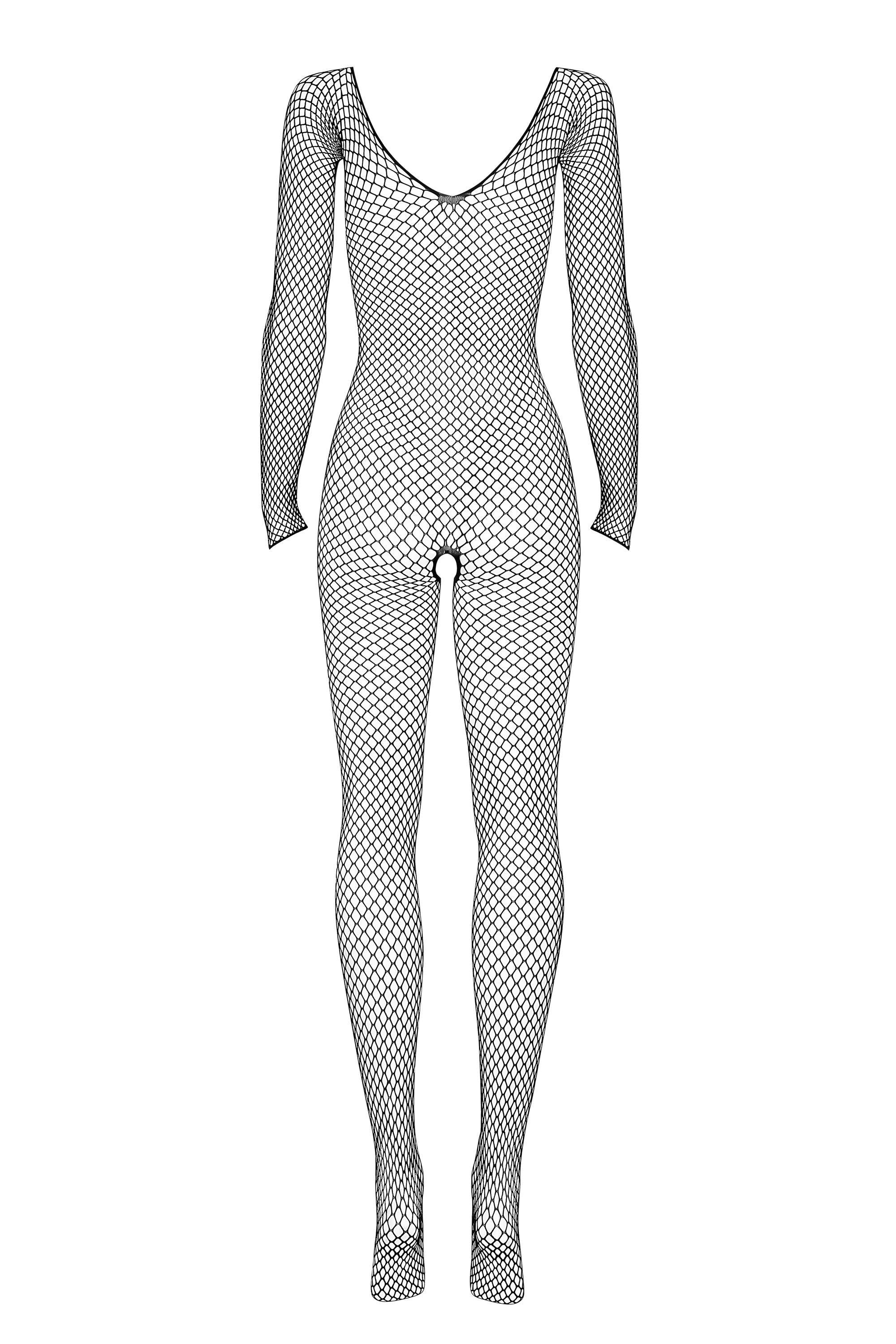 Bodystocking Negro N109 S/M Obsessive