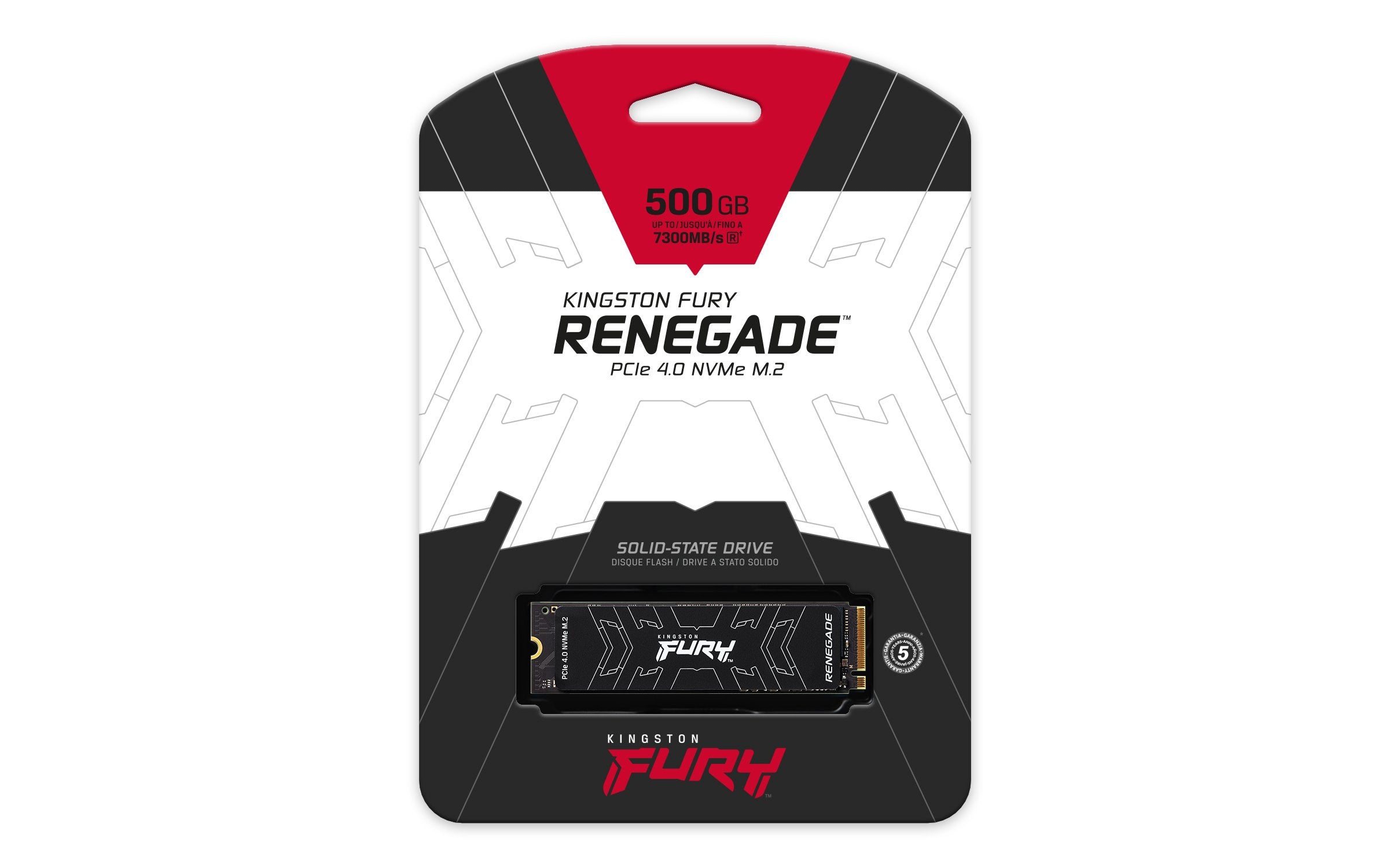 EAN 0740617324525 - Kingston Technology FURY Renegade 500 GB PCI Express 4.0 3D TLC imagen 5