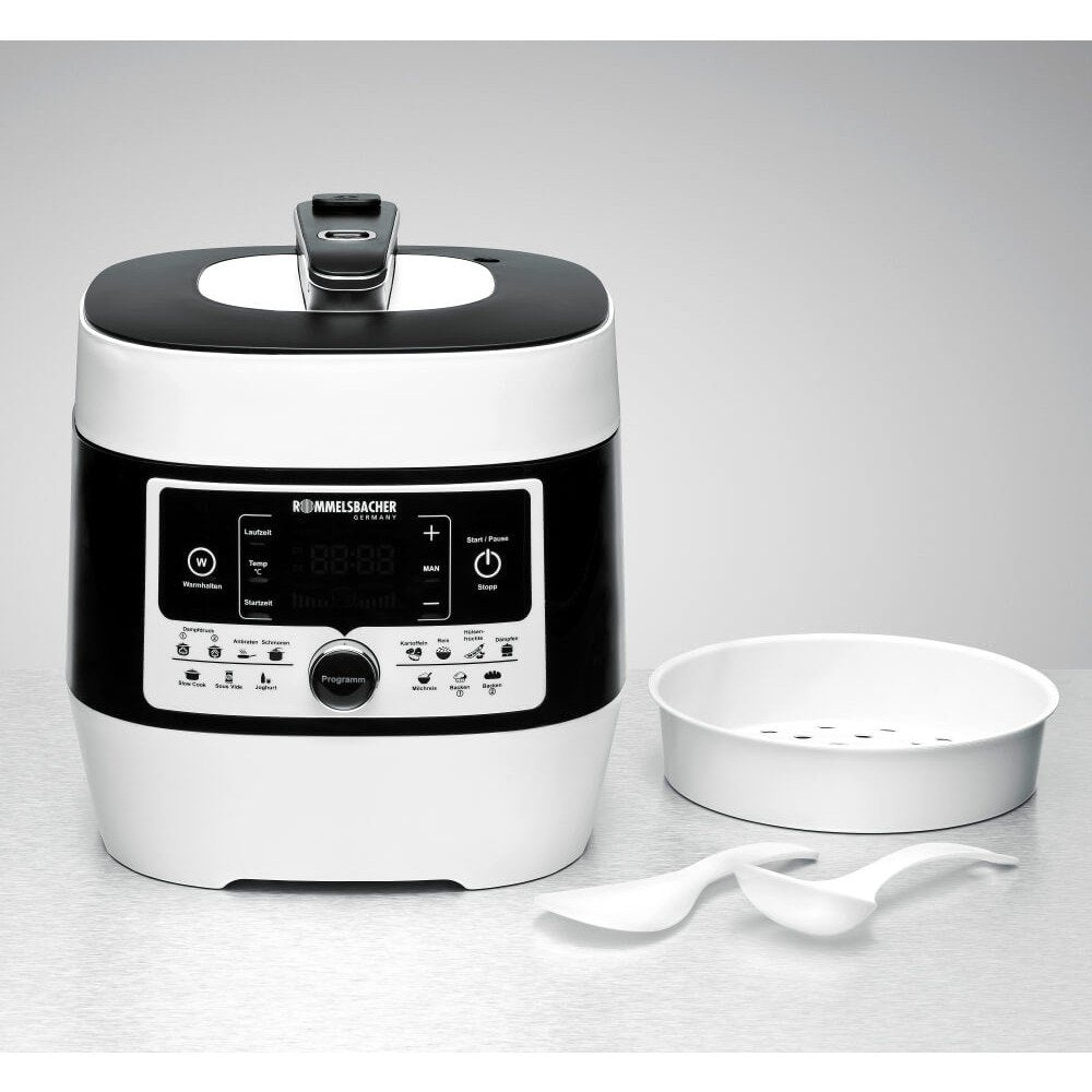 EAN 4001797803009 - Rommelsbacher MD 1000 olla a presión 4 L Negro, Blanco 1000 W imagen 3
