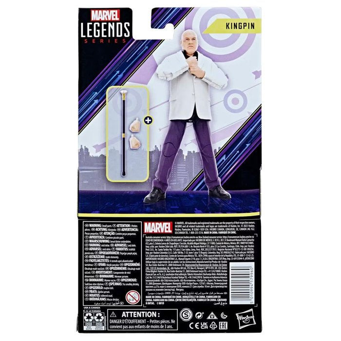 Figura Hasbro Marvel Legends Series Hawkeye Kingpin