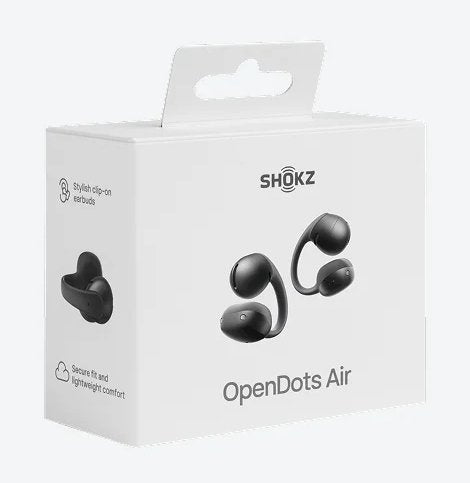 EAN 0810202687417 - SHOKZ OpenDots Air Auriculares Inalámbrico Clip de oreja Llamadas/Música/Deporte/Uso diario Bluetooth Neg imagen 5