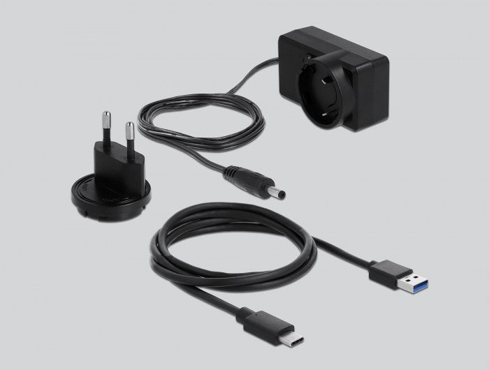 Delock Caja Externa 2 X 2.5" Sata Hdd / Ssd Usb Type-C