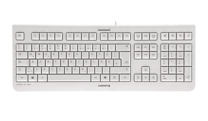 Kc 1000 - Keyboard - Corded - Azerty - Gray