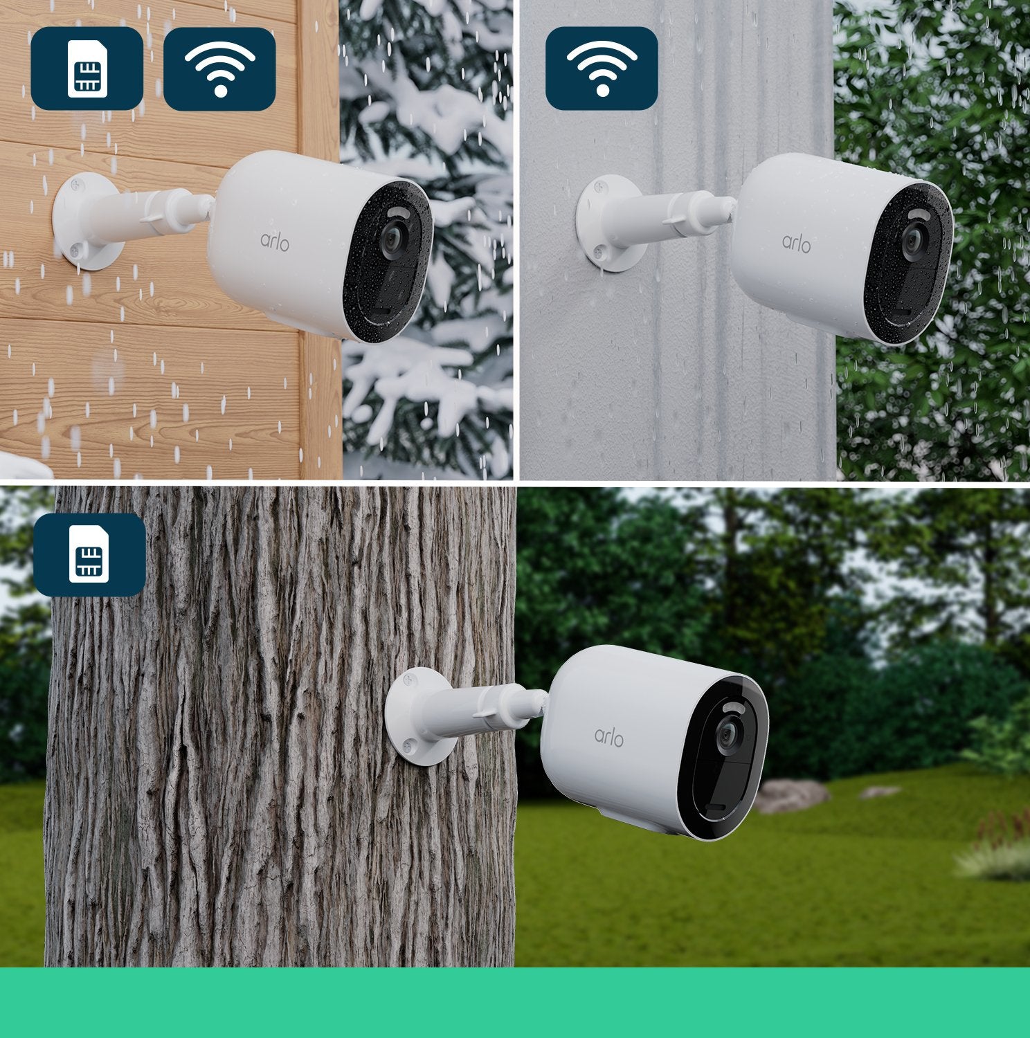EAN 0193108143110 - Arlo Go 2 Bala (forma) Cámara de seguridad IP Exterior 1920 x 1080 Pixeles Techo/pared imagen 4