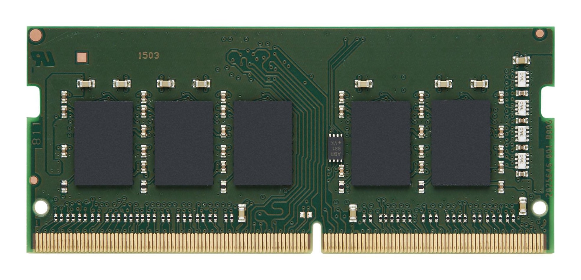 Memoria Kingston Ddr4 8 Gb So-Dimm De 260 Contactos 3200 Mhz / Pc4-25600 Cl22 1.2 V Sin Búfer Ecc Para Hp Zbook Fury 15 G8 Mobile Workstation 17 G8 Mobile Workstation