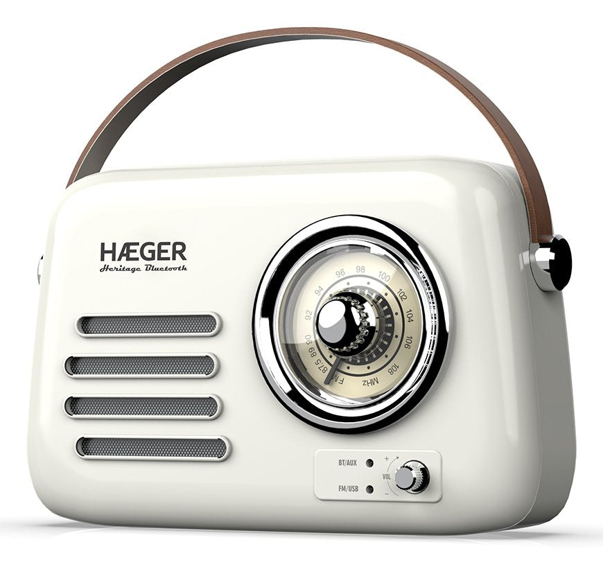 EAN 5608475037672 - Haeger RB-CRE.003A radio Portátil Analógica Crema de color imagen 1