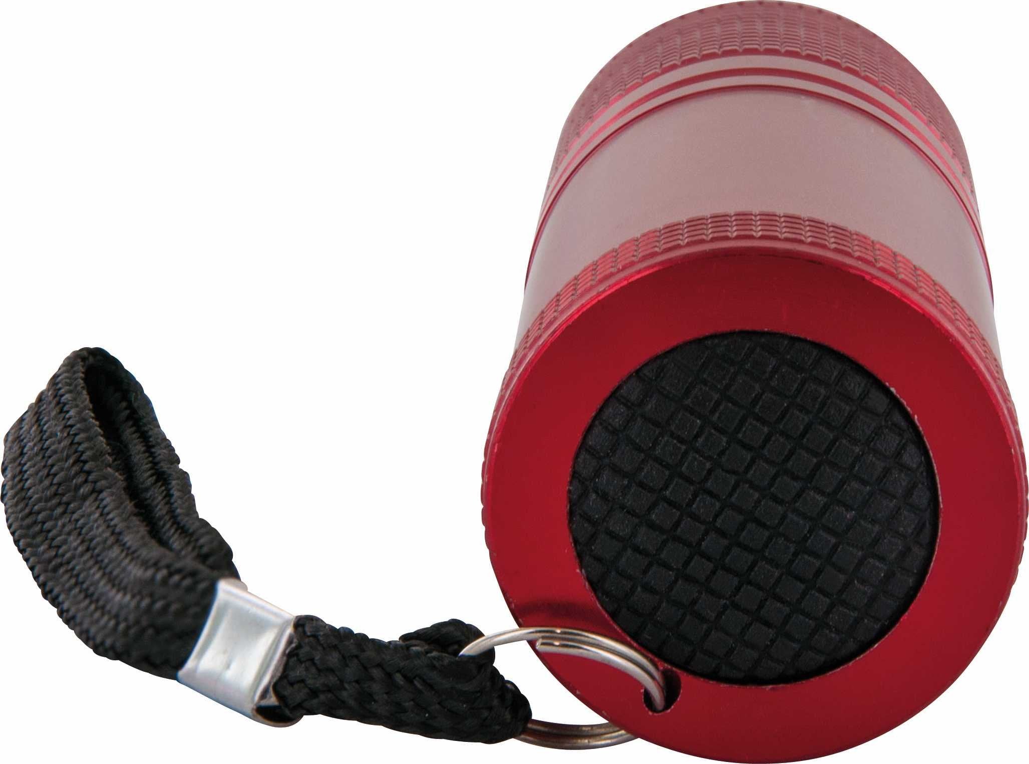 Mini Linterna Schwaiger Cob, 90 Lúmenes, Roja