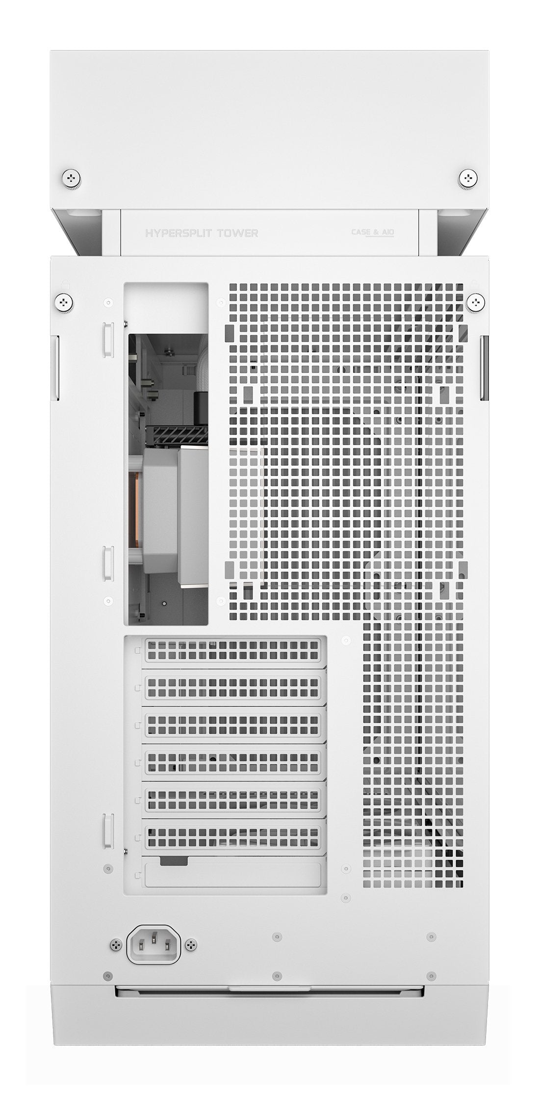 Caja Pc Deepcool Cl6600 Wh Atx 360 Aio Blanco
