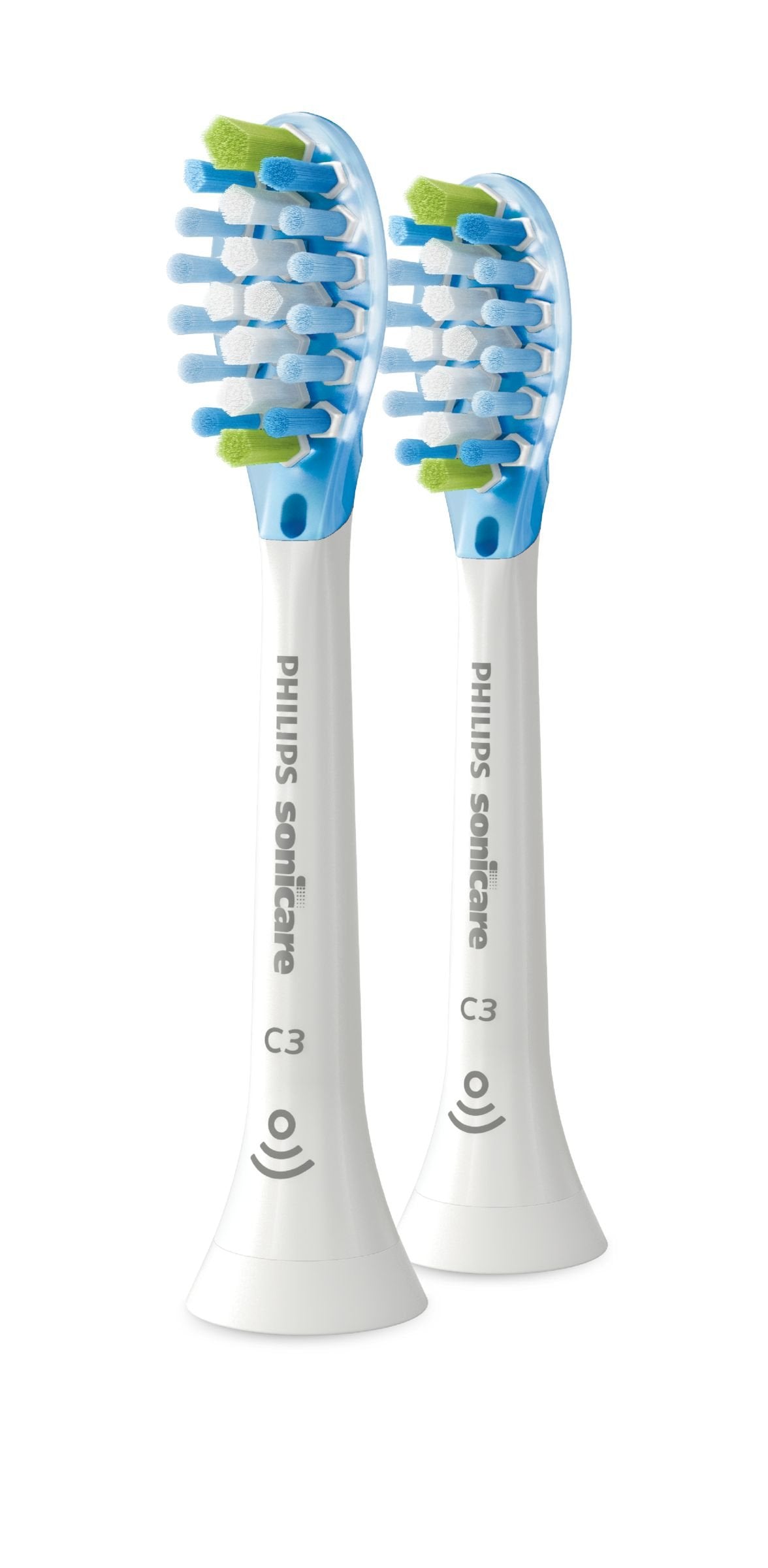 Philips Paquete De 2 Cabezales De Cepillo Sónicos Estándar, 2 Pieza(S), Blanco