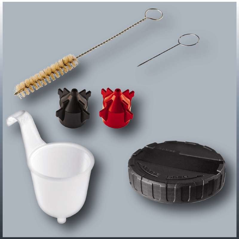 Pistola Pulverizadora De Pintura Einhell Tc-Sy 500 P (Rojo/Negro, 500 Vatios) 4260010