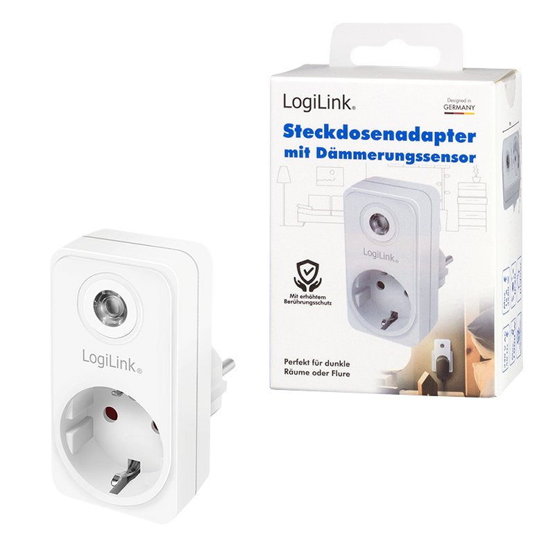 Logilink Pa0263 Interruptor Crepuscular Blanco 230 V