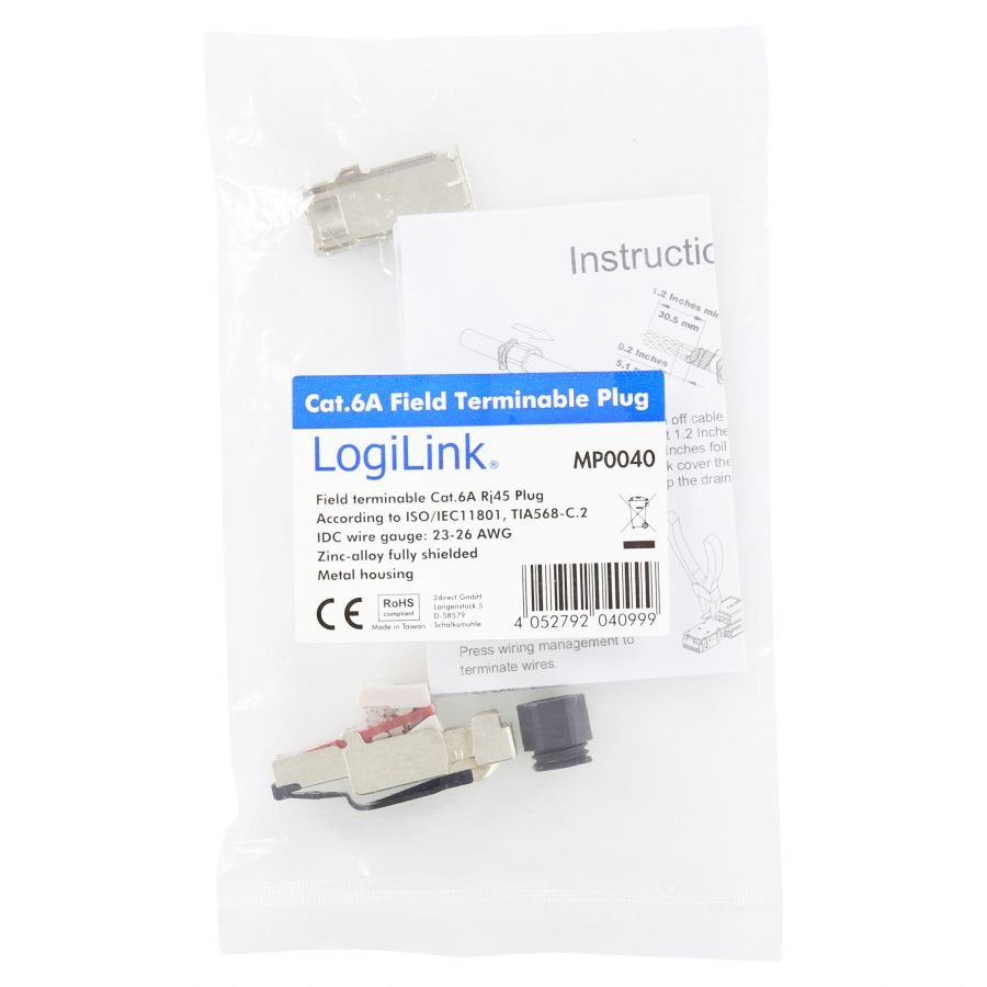 Logilink Twp8p8fc6a Conector Rj45