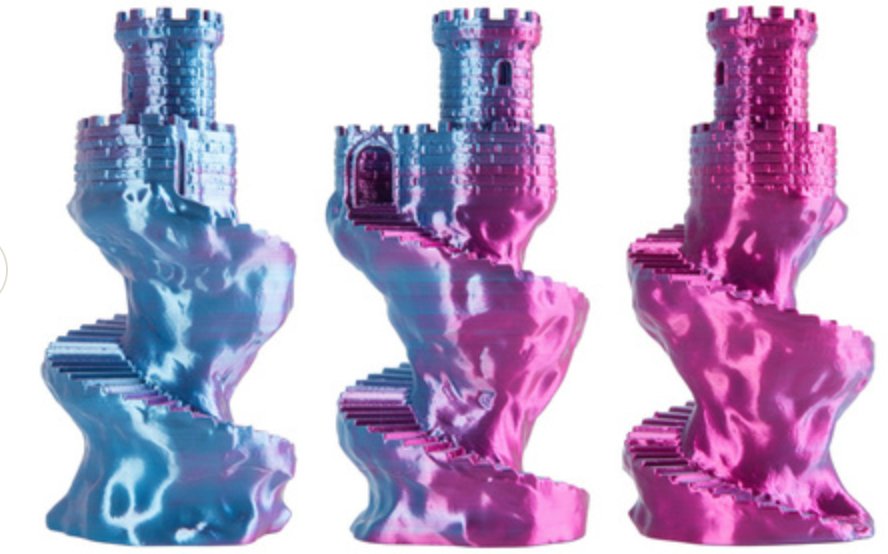Filament Spectrum · Pla Magic Silk · Aurora Bloom · 1.75mm · 1kg