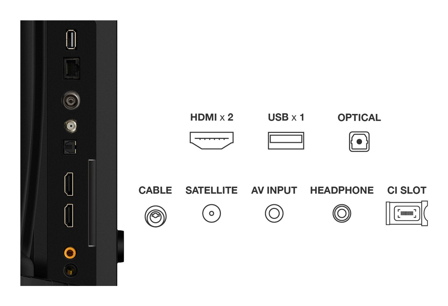 Televisor Tcl S59k 32s59k 32" Full Hd Smart Tv Wifi Metálico