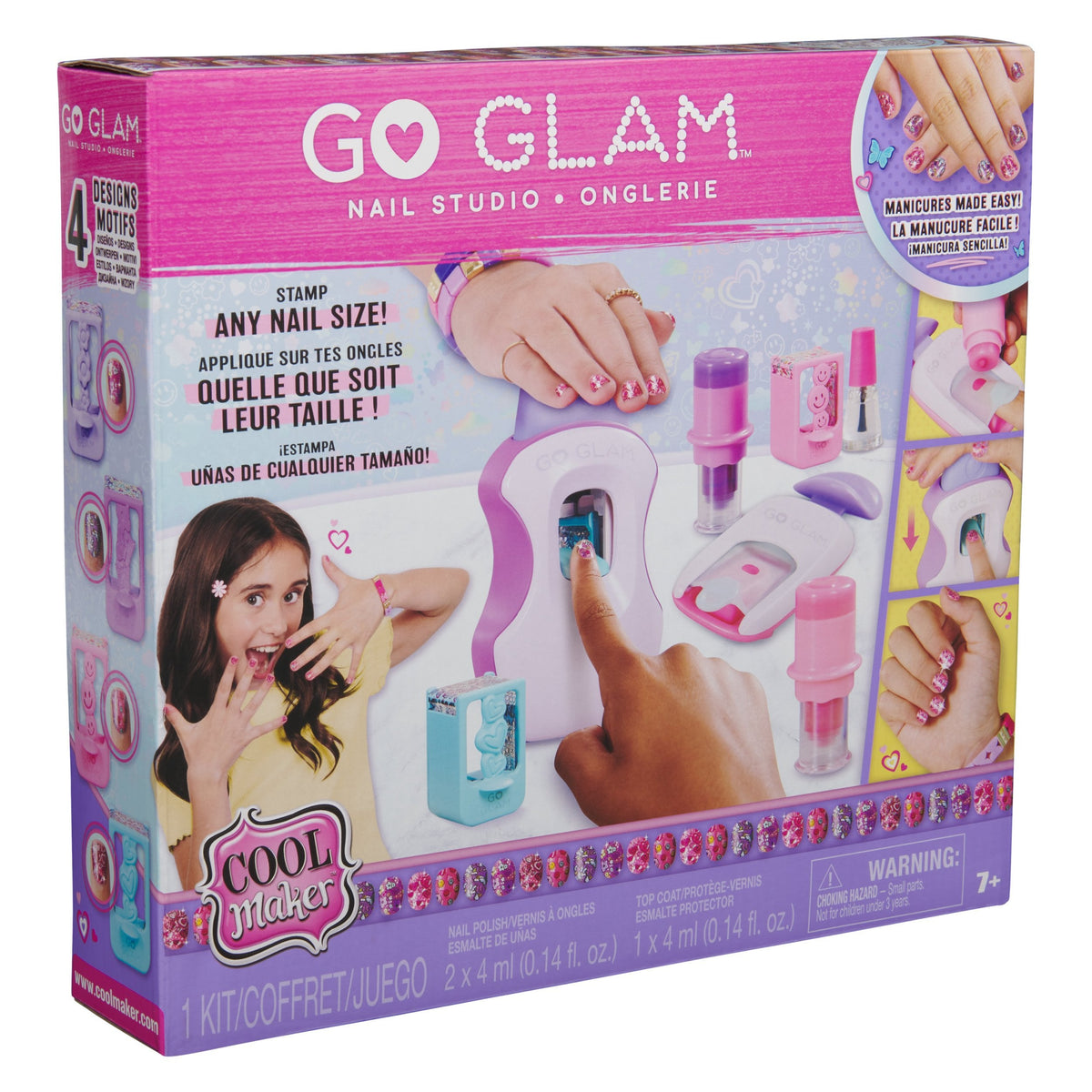 Manualidades Para Salón De Uñas Spin Master Cool Maker Go Glam 6070509