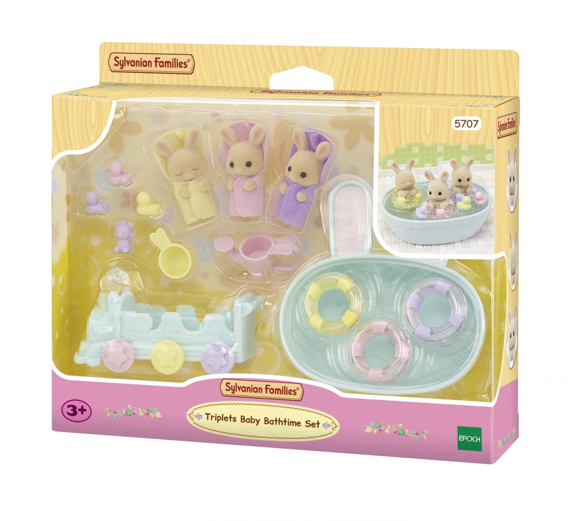 Epoch Sylvanian Families - Milchhasen Bade Juego 5707