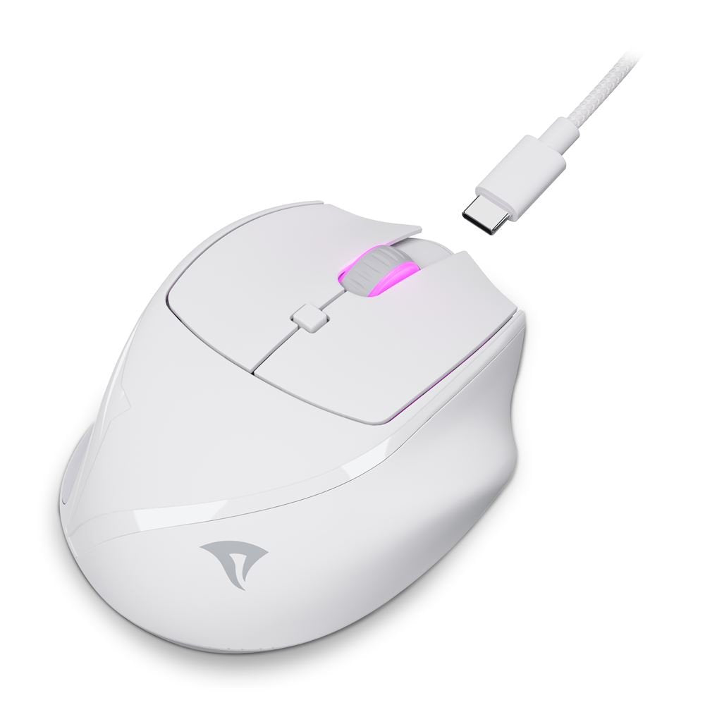 Ratón Sharkoon Officepal M25w Blanco 4044951039654