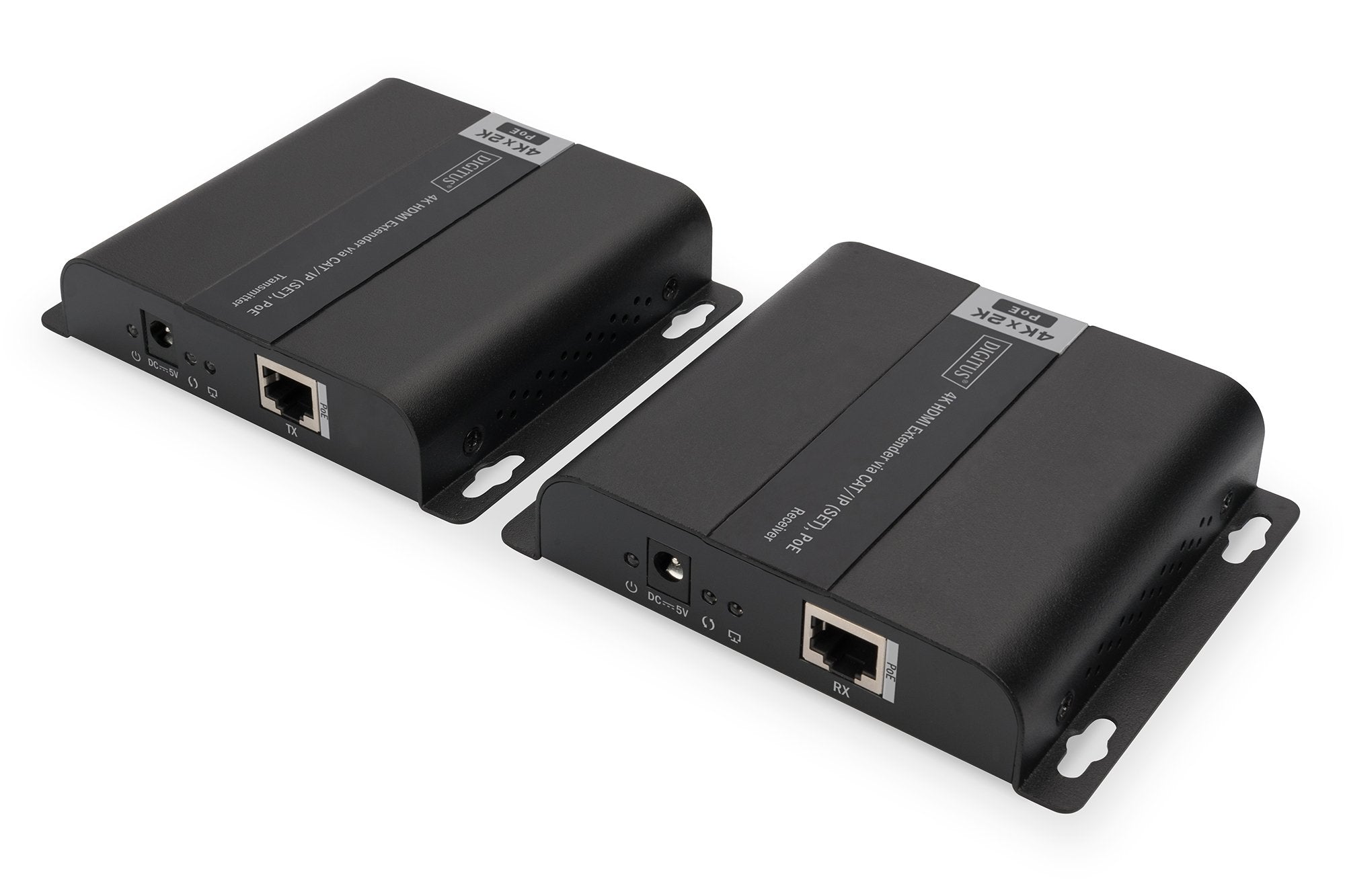 EAN 4016032455202 - Digitus DS-55124 extensor audio/video Transmisor y receptor de señales AV Negro imagen 4