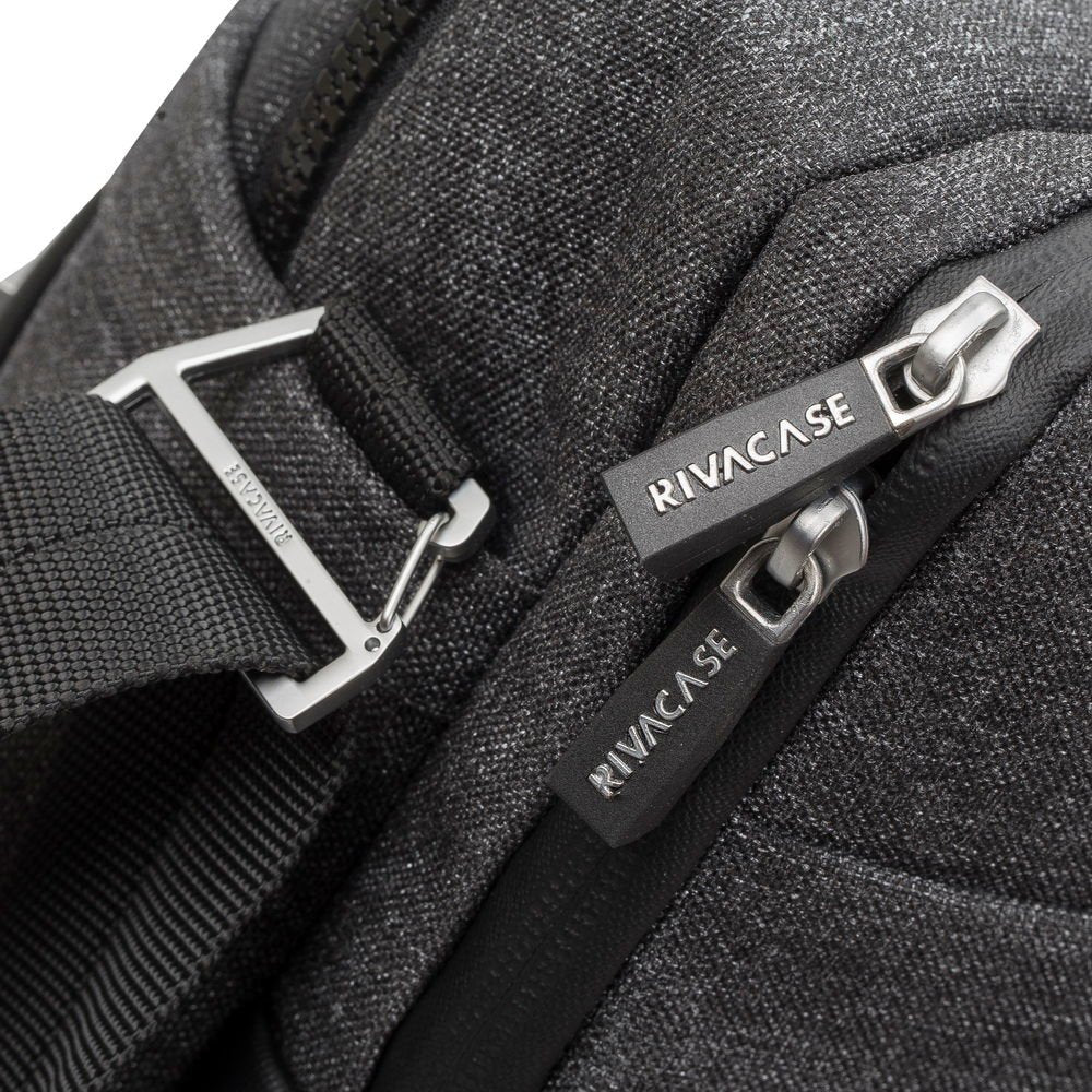 Maletín Rivacase Lantau 15.6" Negro, Gris