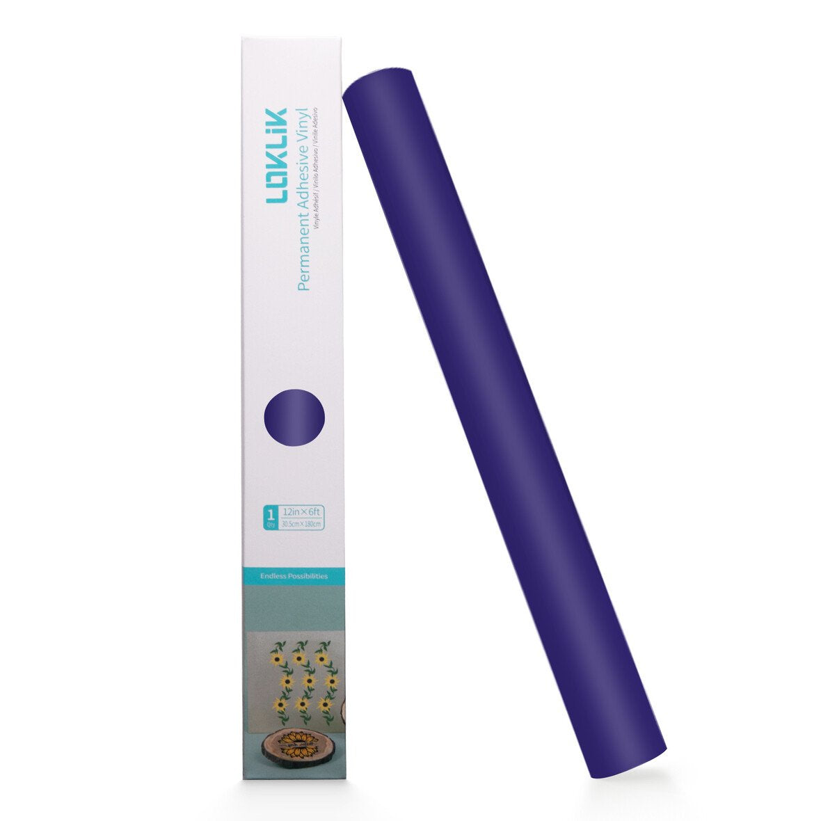 Loklik Permanent Adhesive Vinyl Matte - Purple