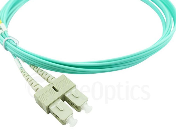 Blueoptics Sfp3132eu0.5mk Cable De Fibra Optica 0,5 M Lc Sc Om3 Color Aguamarina