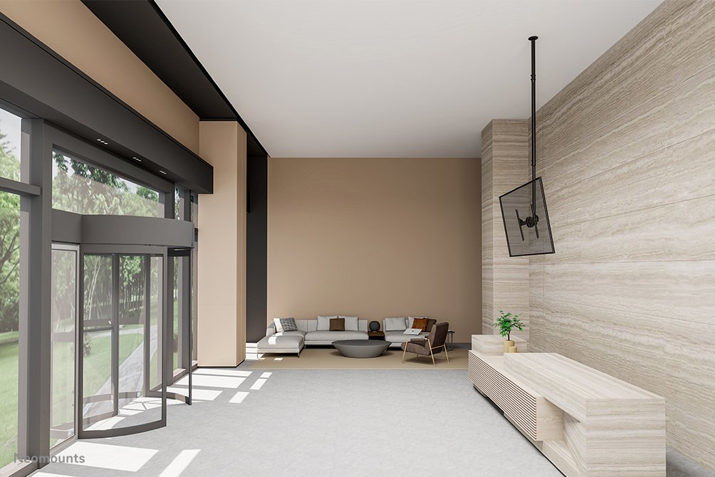 Neomounts Deh 37"-70" 1tft 1gelenk H:250-300cm Máx.50 Schwa