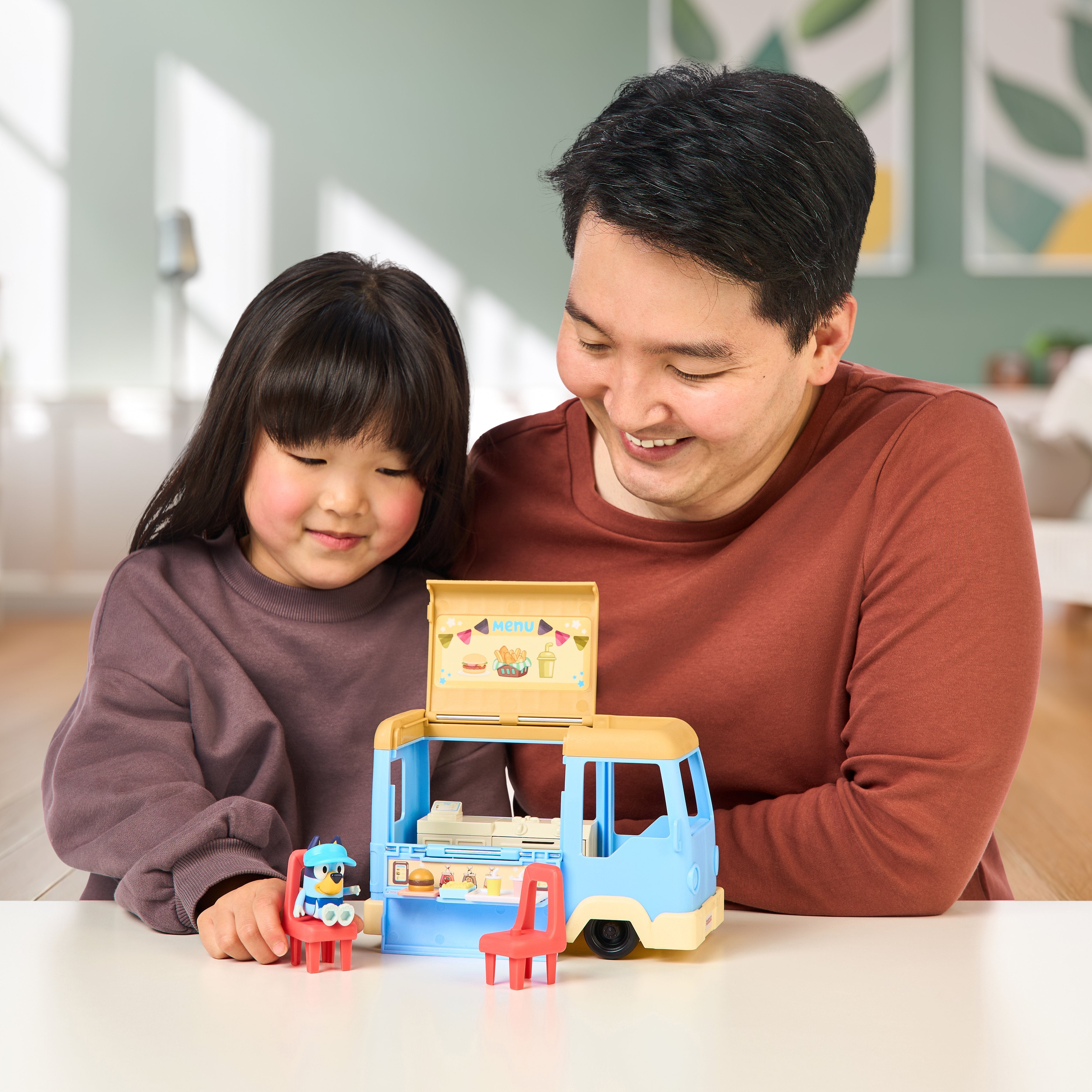 Moose Toys Bluey - Lets Play Chef Food Truck Juego, Vehículo De Juguete 18919