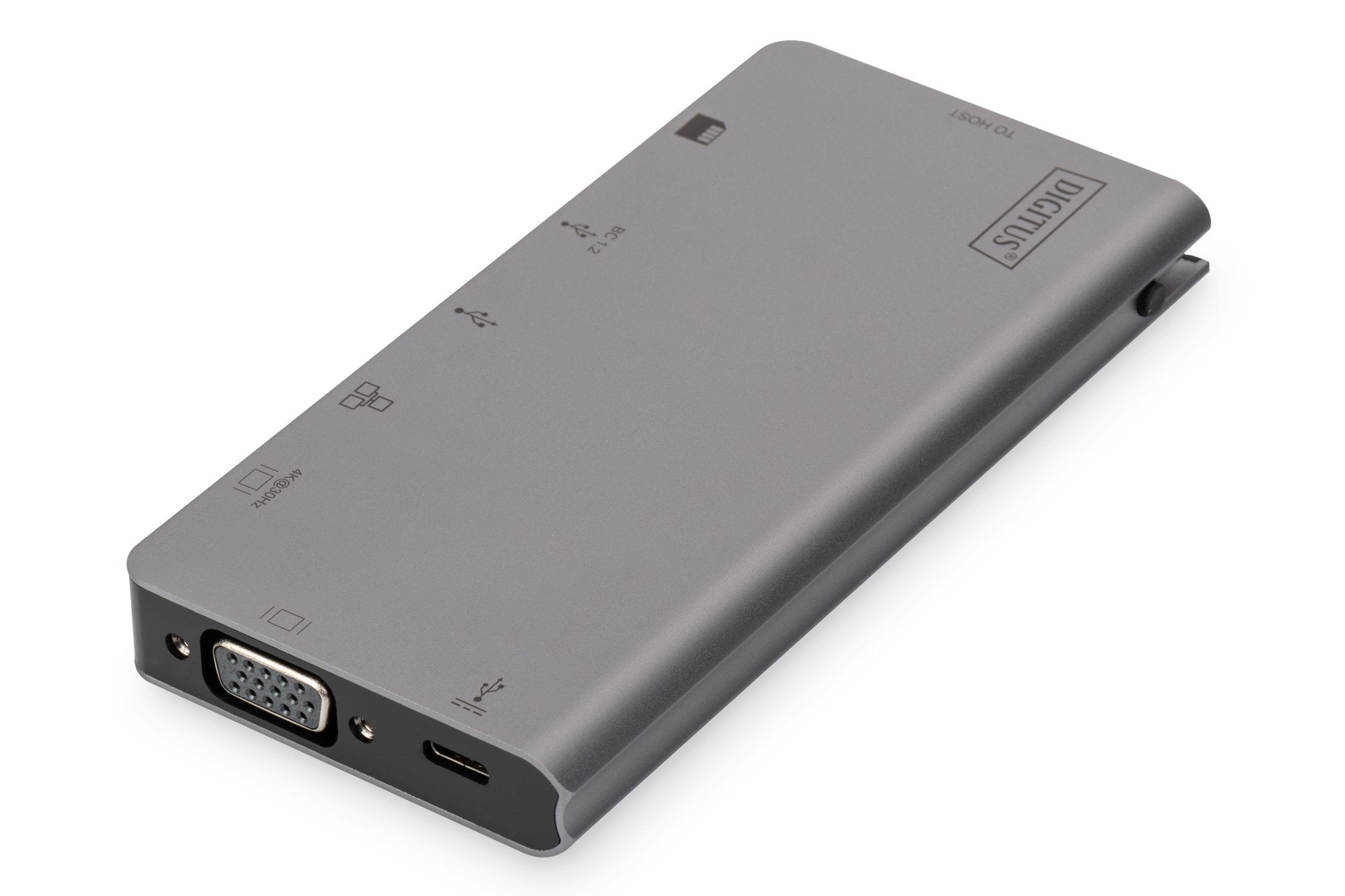Digitus Dock Station Usb-C 8x Puertos Gris