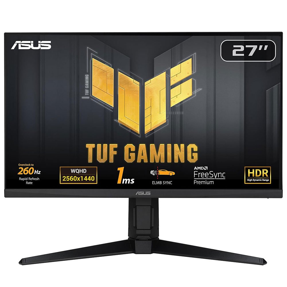 EAN 4711081988298 - ASUS TUF Gaming VG27AQML1A pantalla para PC 68,6 cm (27") 2560 x 1440 Pixeles Wide Quad HD LCD Negro imagen 1