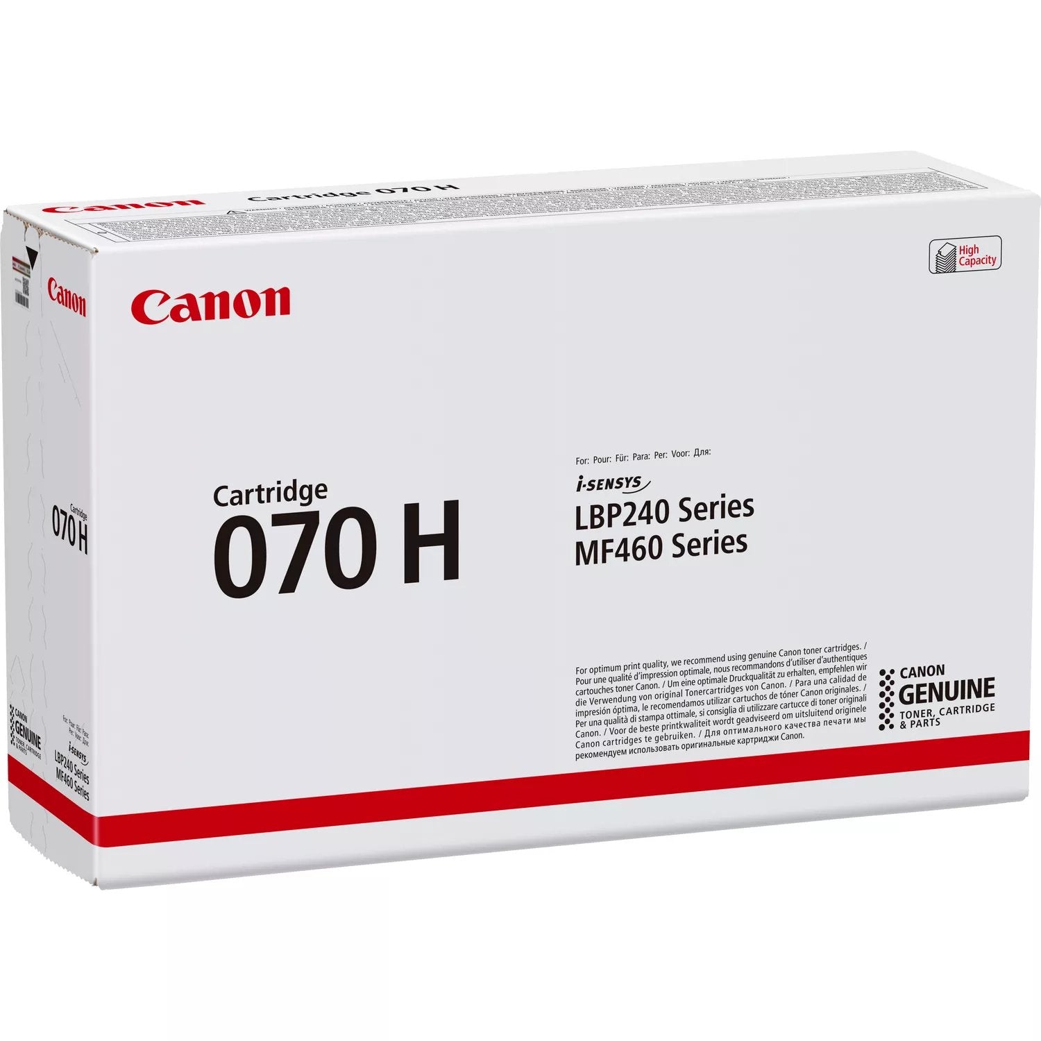 EAN 4549292198041 - Canon 070H cartucho de tóner 1 pieza(s) Original Negro imagen 3