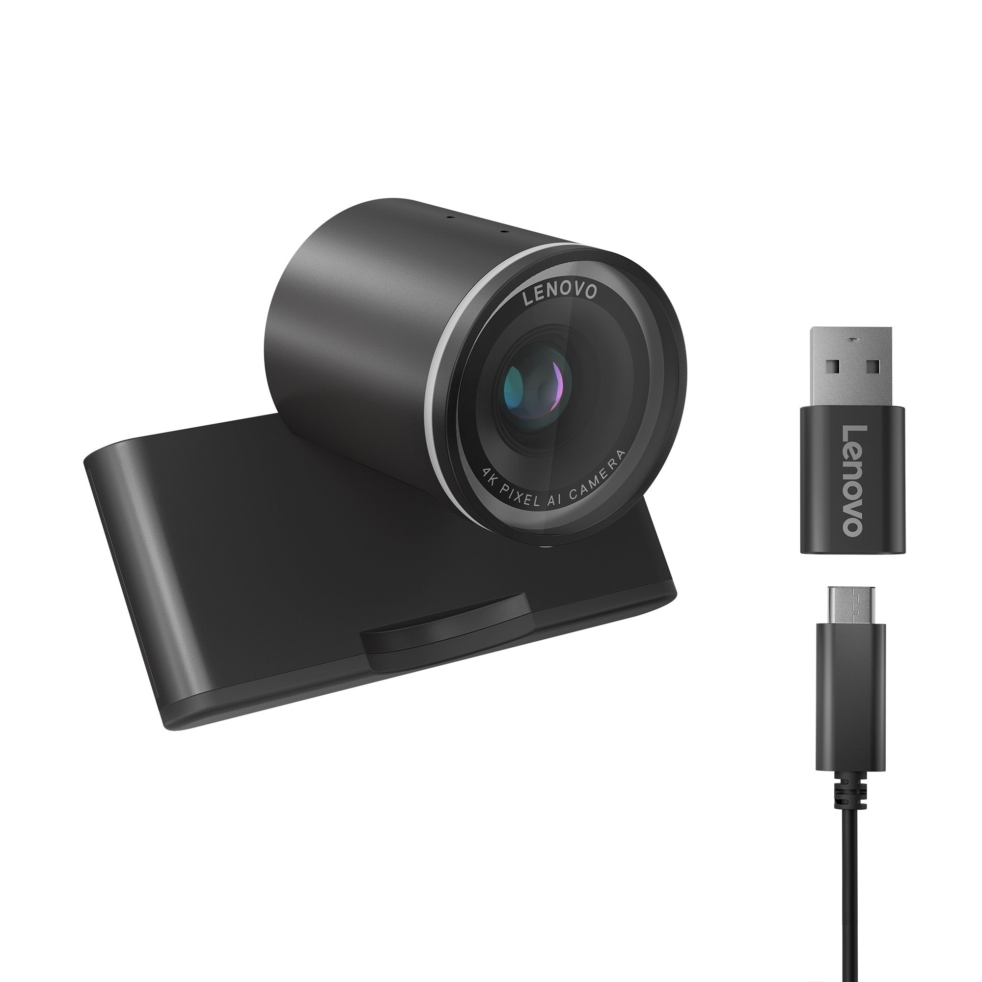 EAN 0195892103608 - Lenovo 4XC1Q25246 cámara web 8 MP 1920 x 1080 Pixeles USB-C Negro imagen 2