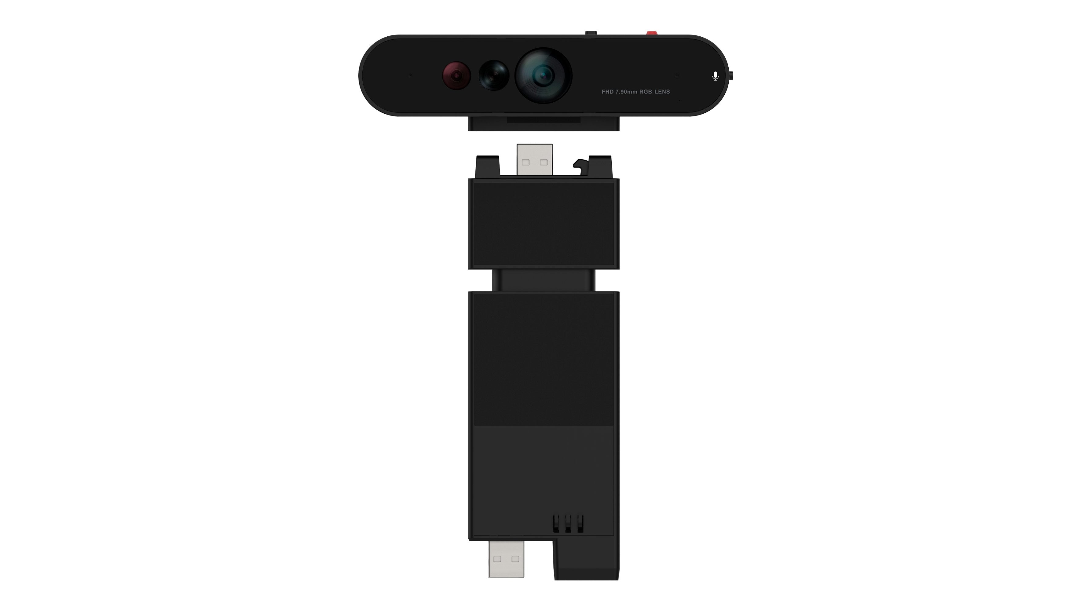 EAN 0195892048411 - Lenovo ThinkVision MC60 cámara web 1920 x 1080 Pixeles USB 2.0 Negro imagen 10