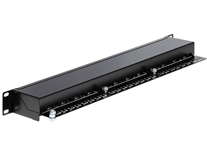 Delock 19? Patchpanel 24 Port Cat.6 Schwarz
