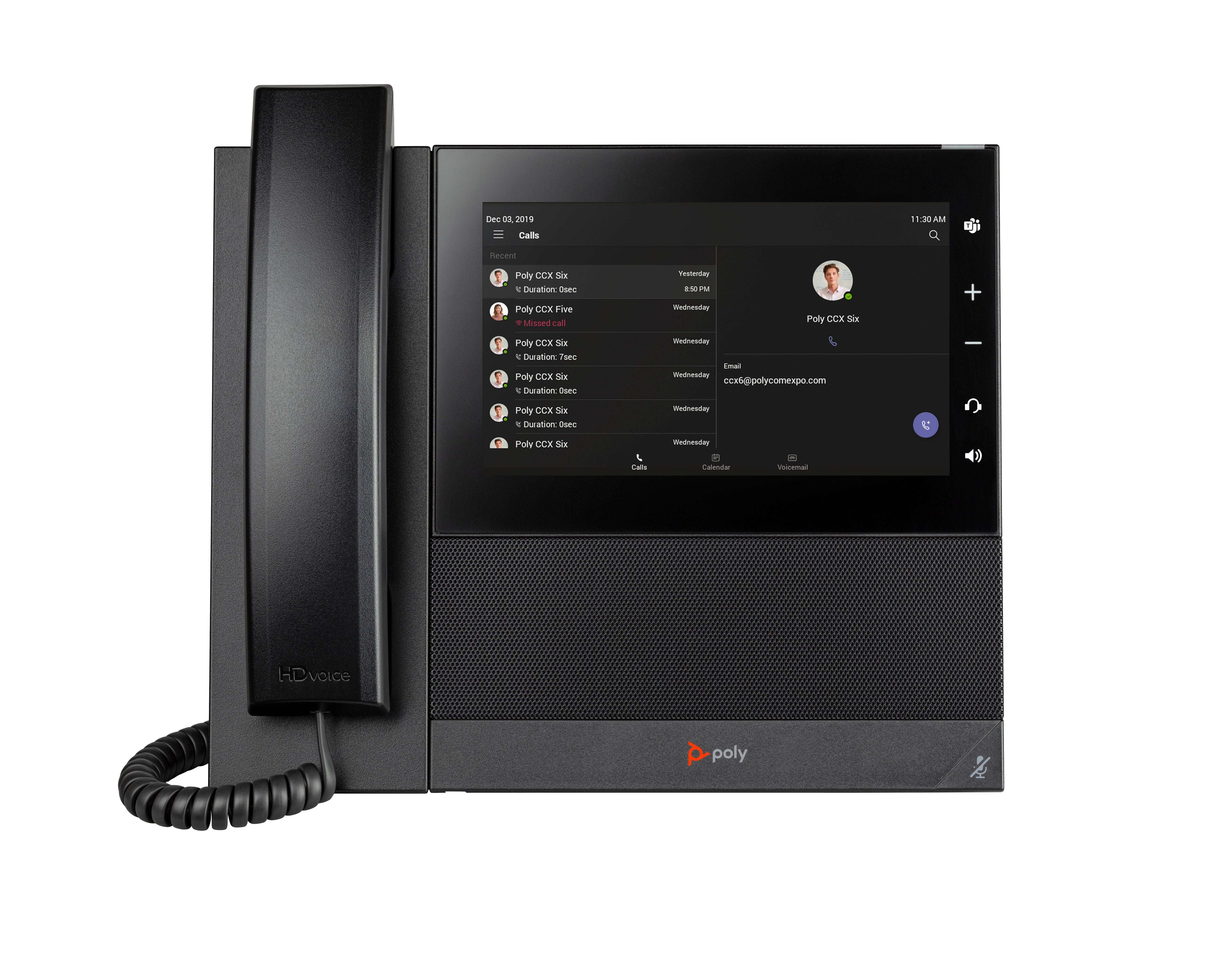 EAN 0197497342796 - HP Poly CCX 600 Business Media Phone for Microsoft Teams and PoE-enabled teléfono IP Negro LCD Wifi imagen 1