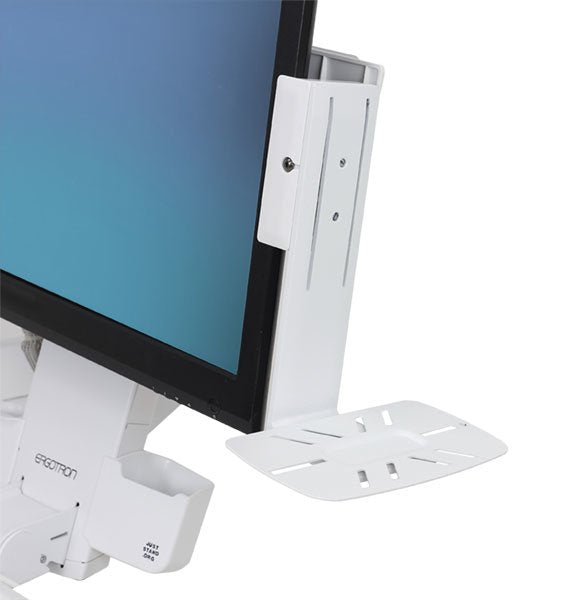 Ergotron Kit De Fijación (Befestigungswinkel, Befestigungsteile, Vesa-Soporte, P/L Sperr-Hardware, Neigbare Ablage)