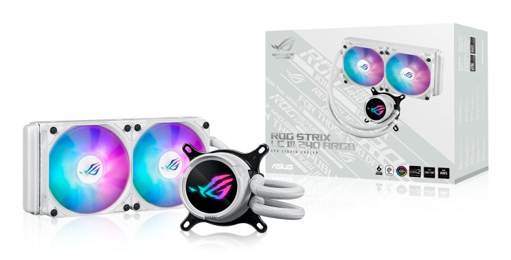 Cpc Acc Asus Rog Strix Lc Iii 240 Argb White