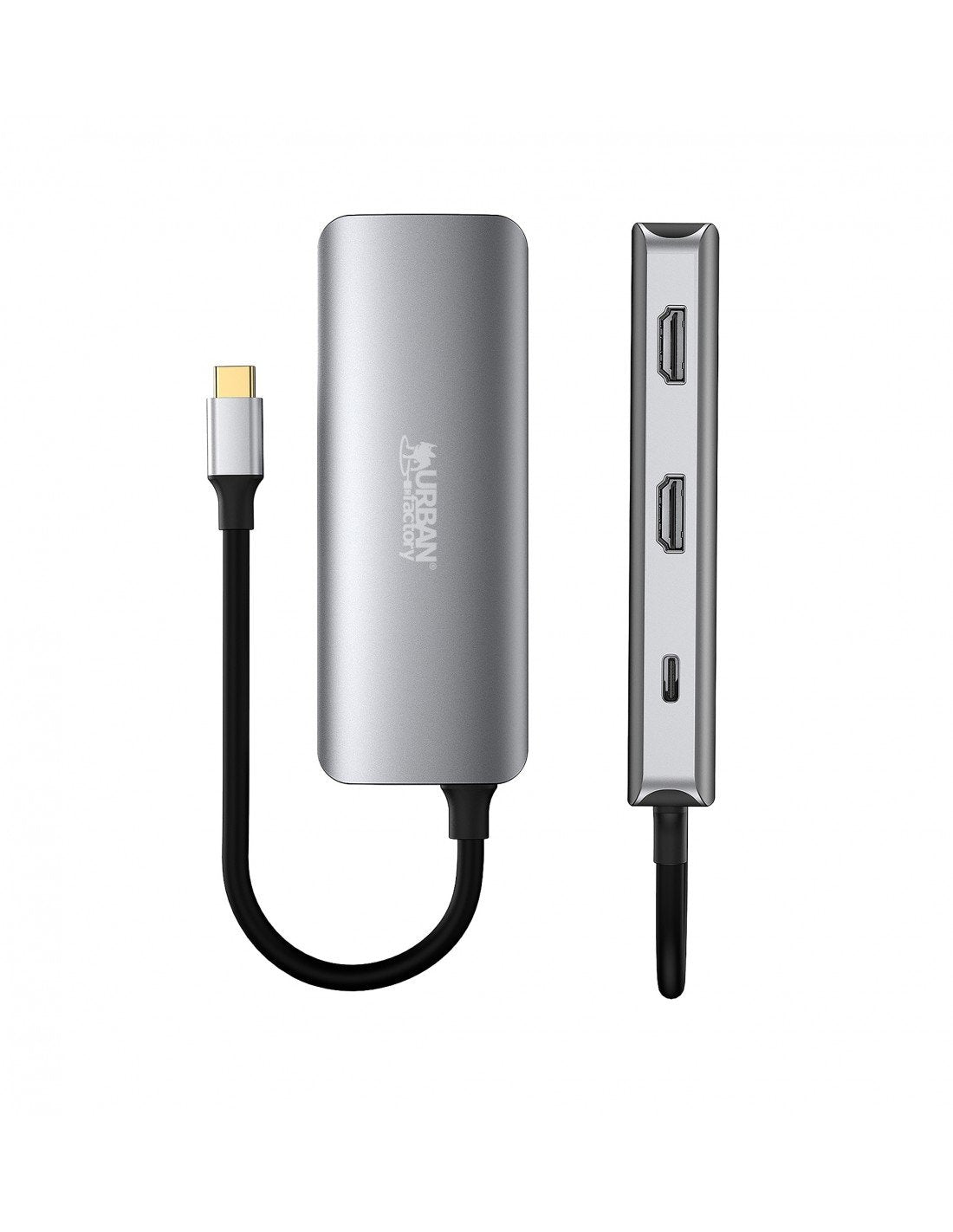 EAN 0888225023697 - Urban Factory MHC55UF base para portátil y replicador de puertos Alámbrico USB 3.2 Gen 1 (3.1 Gen 1) Type imagen 6