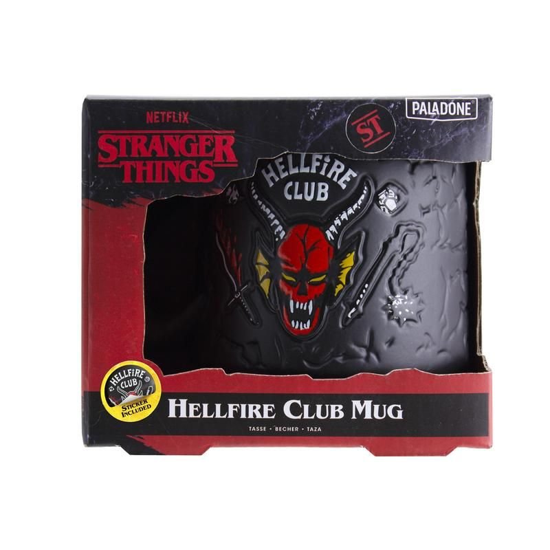 EAN 5055964791209 - Paladone Hellfire Club Demon Embossed Mug tazón Negro Universal 1 pieza(s) imagen 3