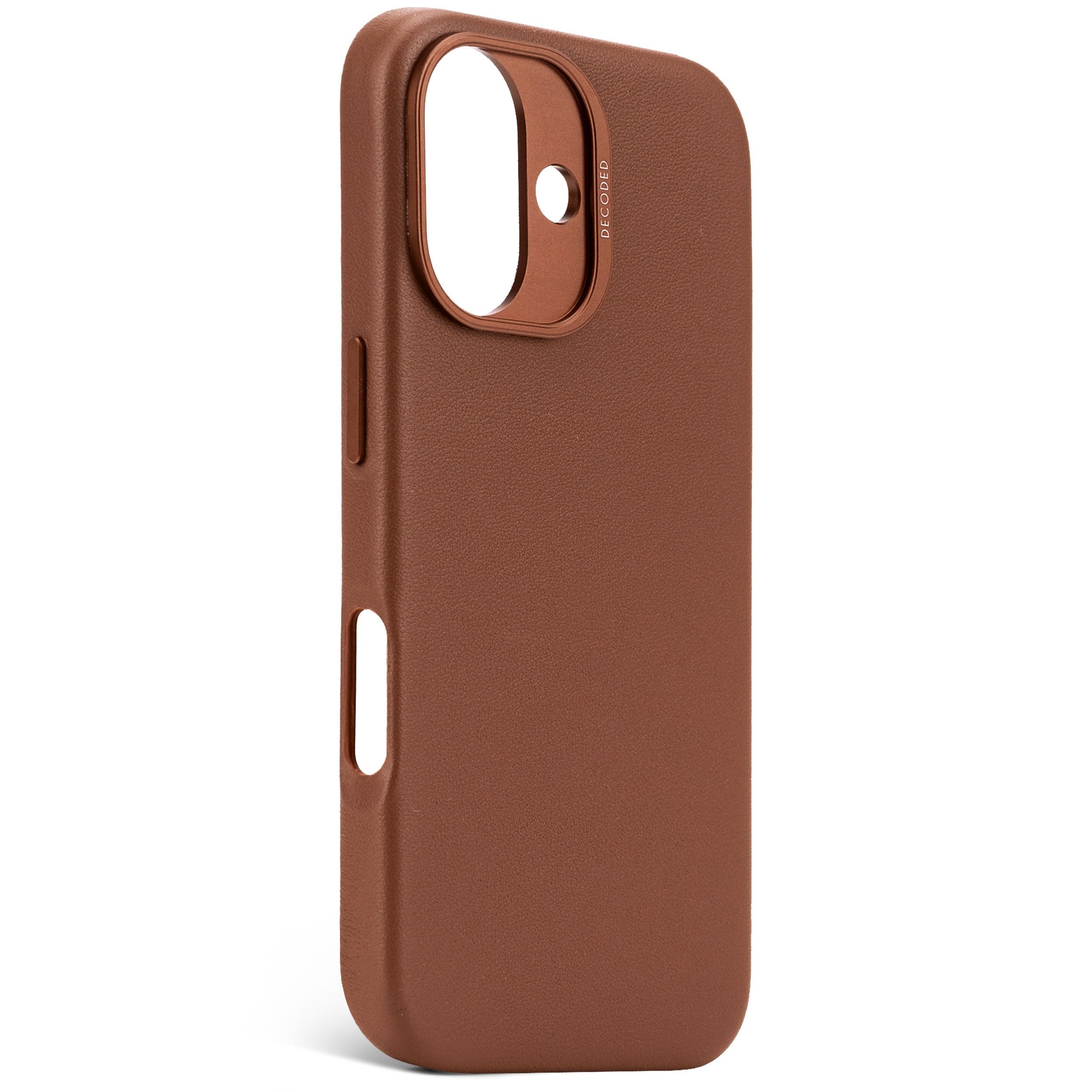 Decoded Leather Case Funda Para Iphone 16 15,5 Cm (6.1") Marrón
