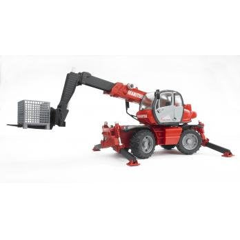 Bruder Telescopica Manitou Mrt 2150 Con Accesorios - Escala 1:16 02129