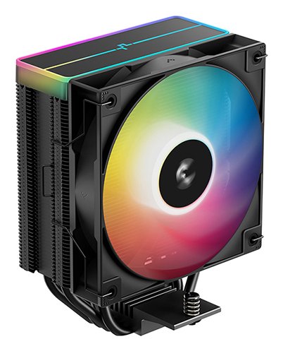 EAN 6933412729310 - DeepCool AG400 BK ARGB V2 Conjunto de chips Ventilador 12 cm Negro 1 pieza(s) imagen 1