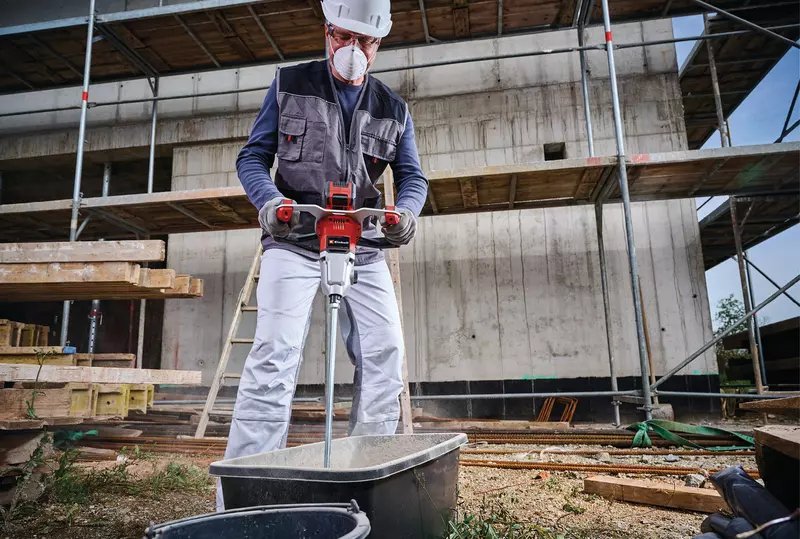 Agitador Einhell Tp-Mx 18-2 Li Bl, 4258770, Rojo/Negro