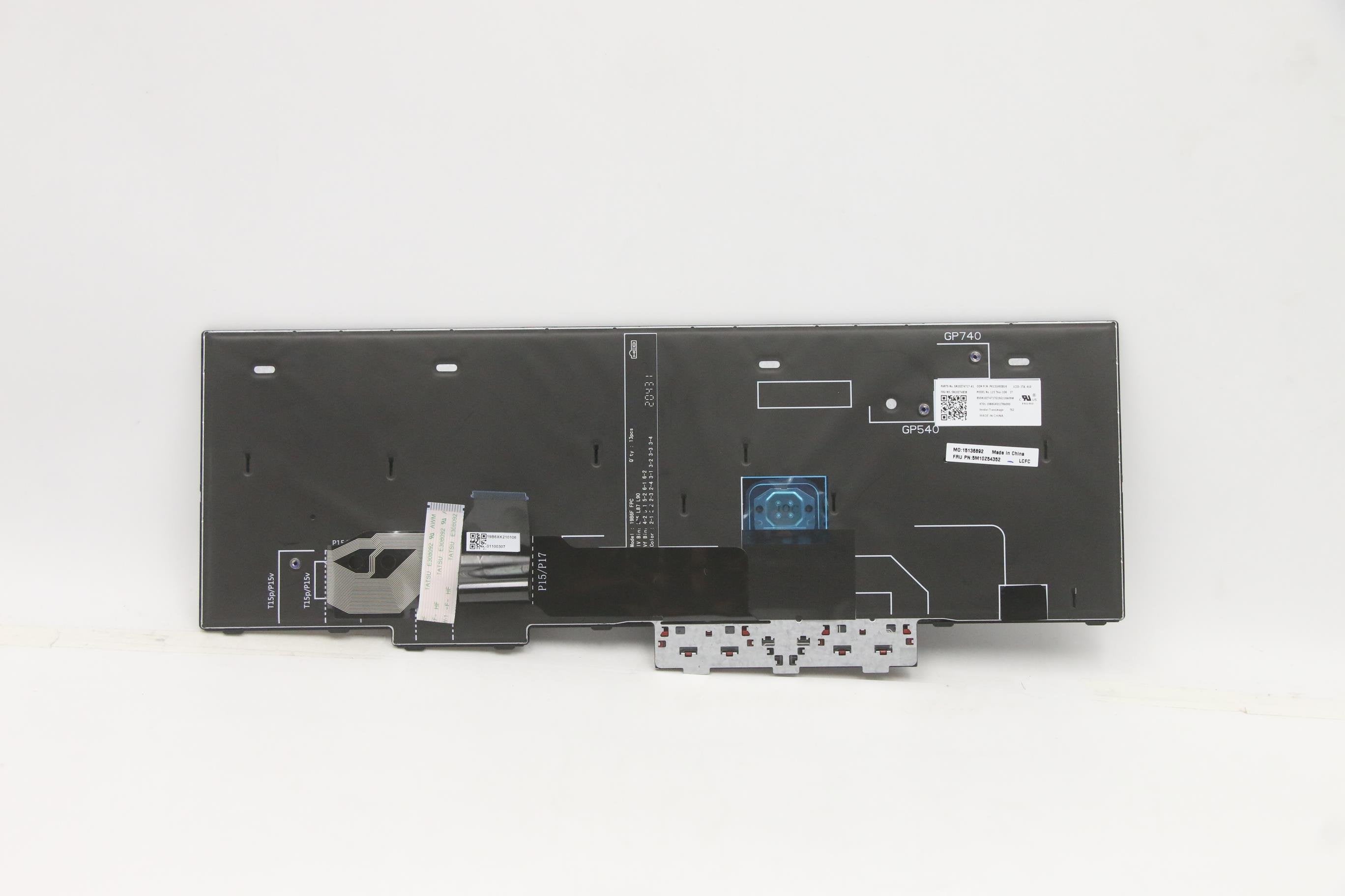 EAN 5704174669364 - Lenovo 5M10Z54354 refacción para laptop Teclado imagen 1
