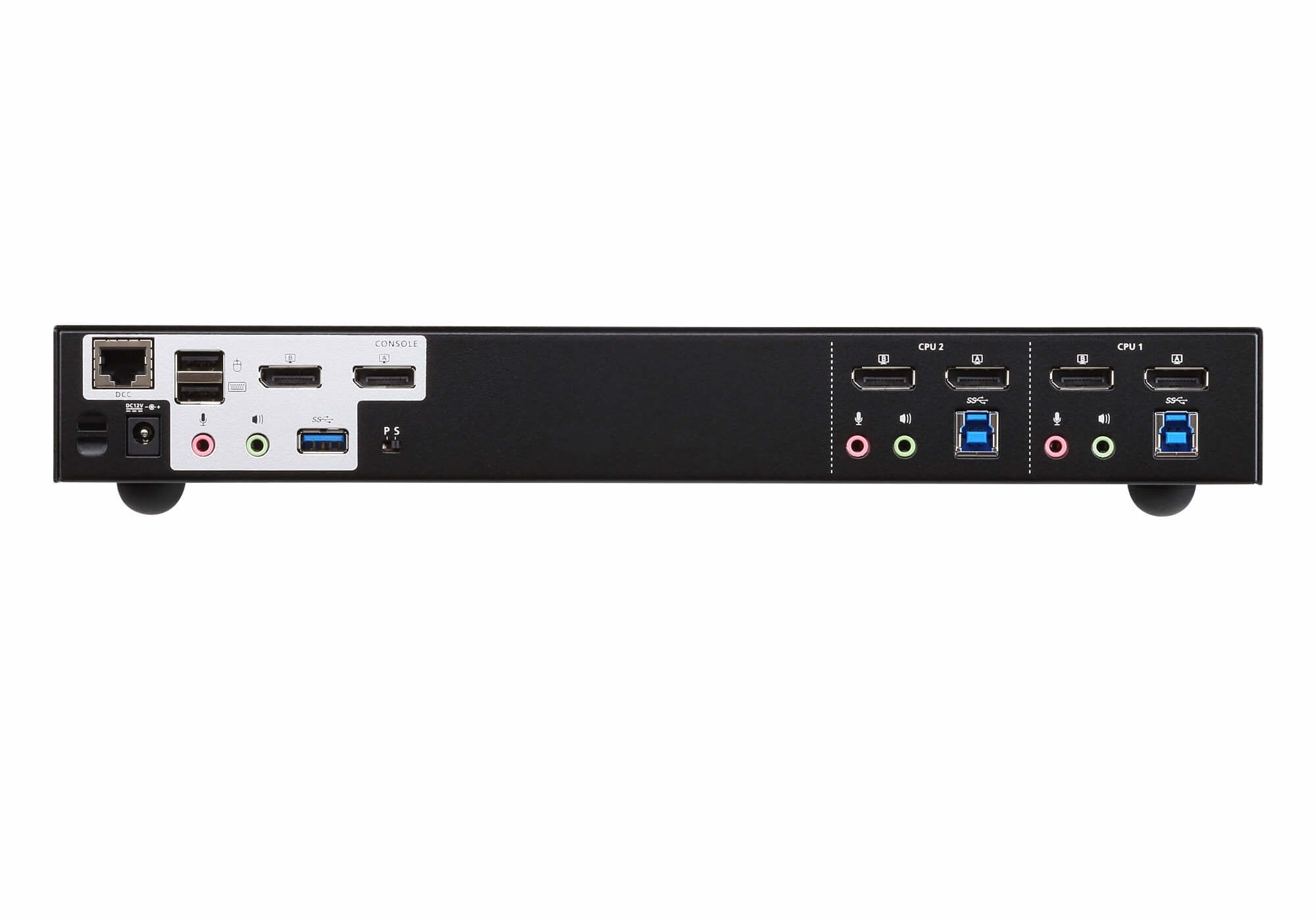 EAN 4719264645952 - ATEN CS1942DP-AT-G interruptor KVM Negro imagen 2