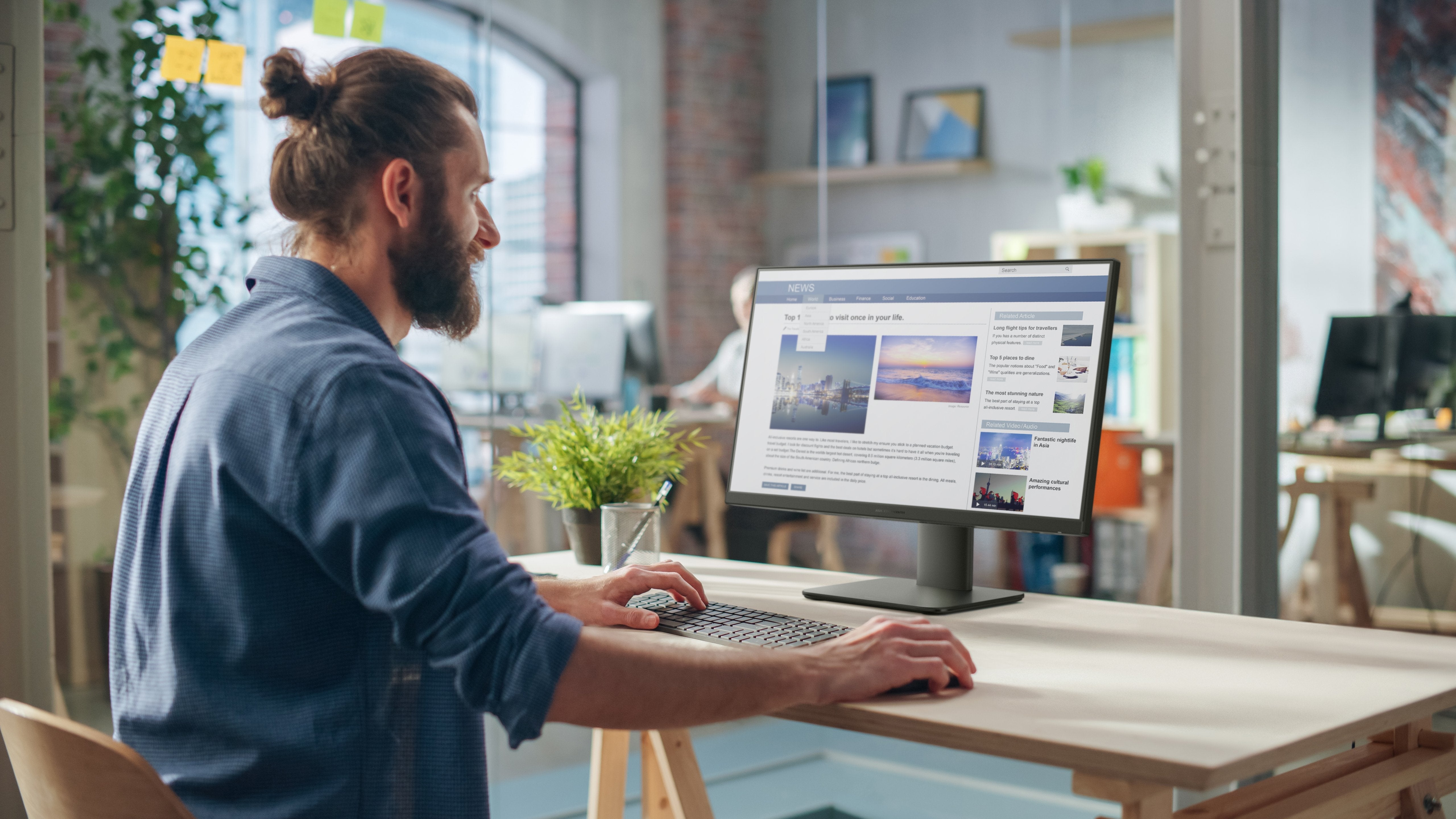 Aio Asus Expertcenter P4 P440vaesk-Bpc079x 24" I7-13620h 16gb 512gbssd W11p