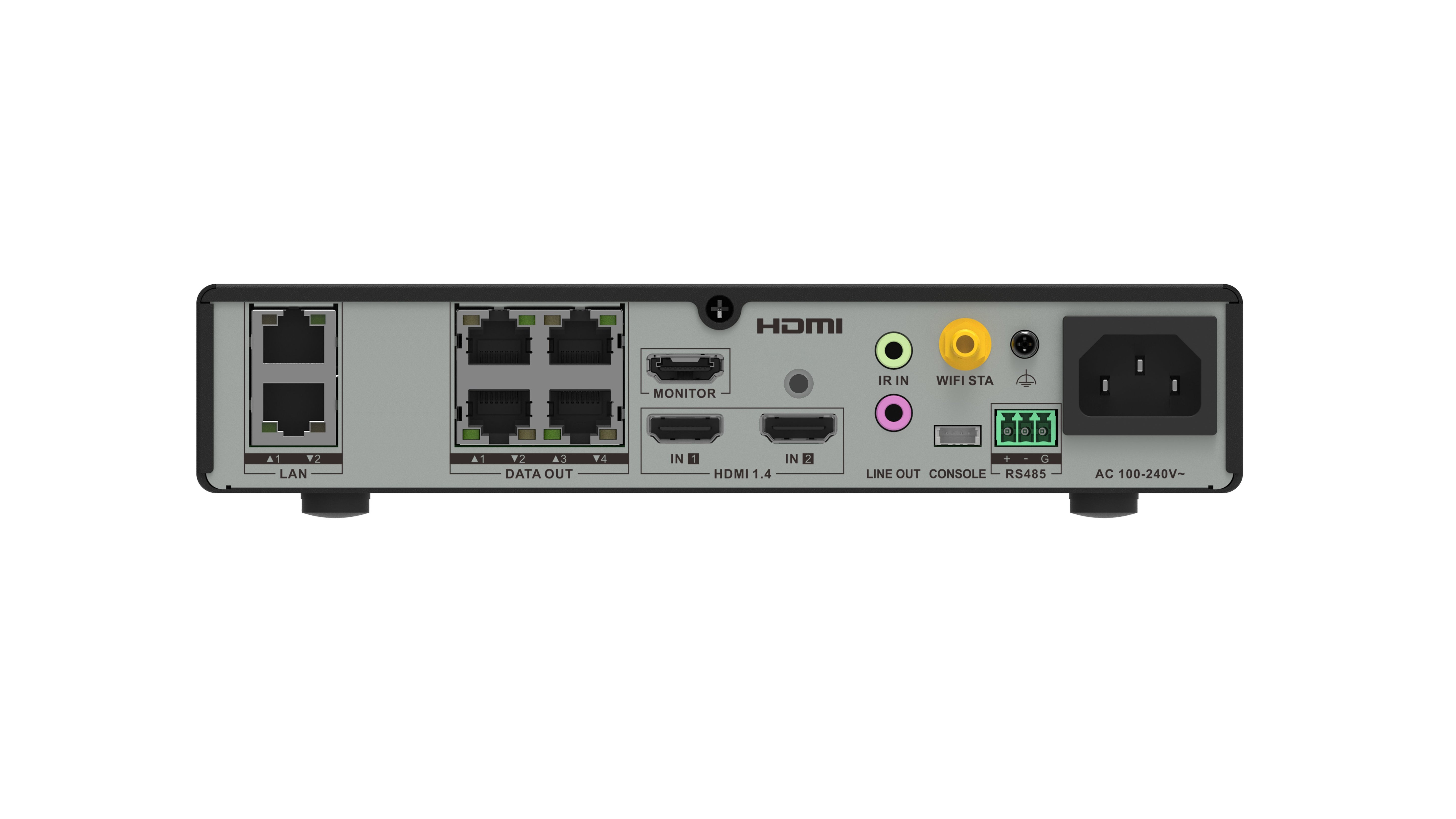 EAN 6942160491660 - Hikvision DS-DT60P-02HI04NO procesador de pared de vídeo Negro imagen 3
