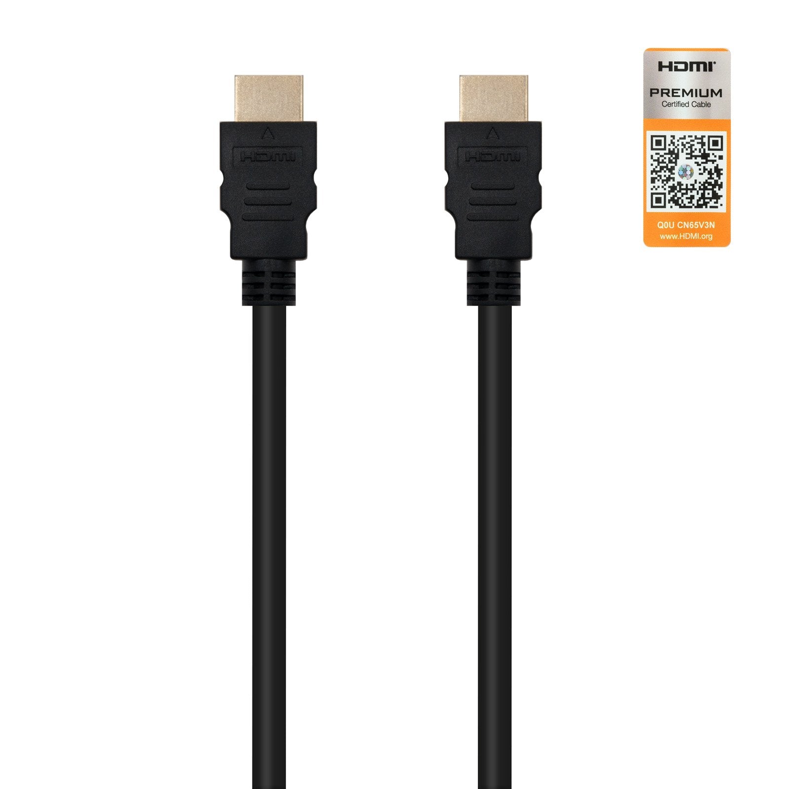 EAN 8433281007680 - Nanocable HDMI V2.0, 2m cable HDMI HDMI tipo A (Estándar) Negro imagen 2
